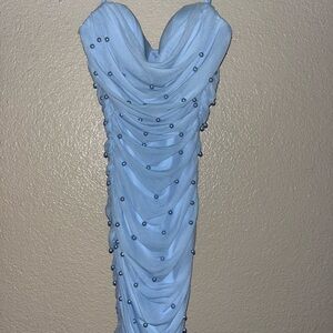 baby blue windsor formal dress